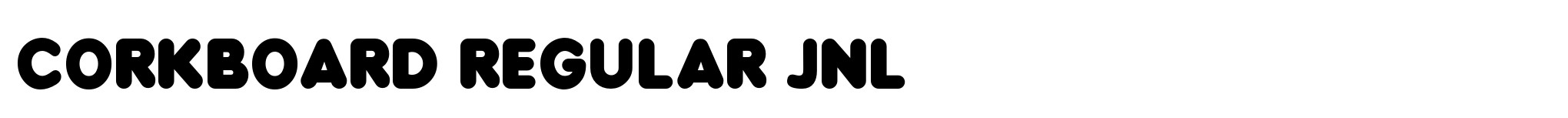 Corkboard Regular JNL image